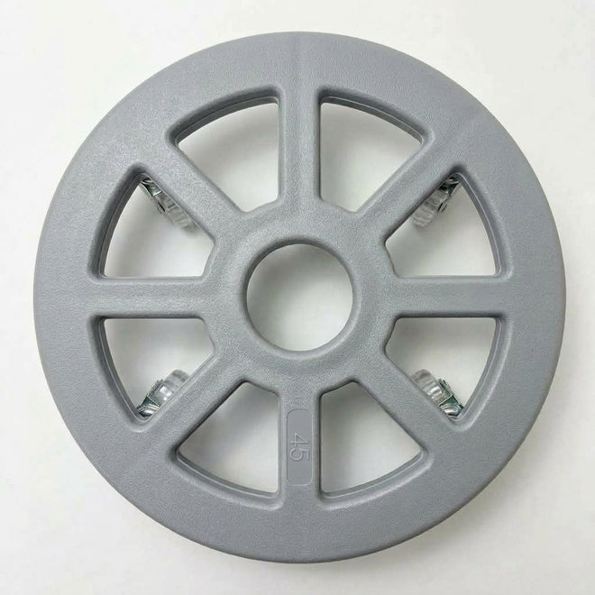 Suporte com Rodas de Silicone para Vasos Redondos