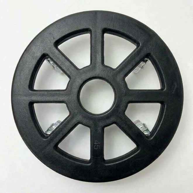 Suporte com Rodas de Silicone para Vasos Redondos