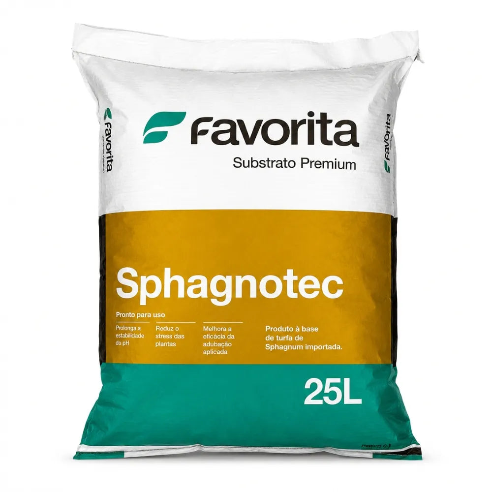 Substrato Sphagnotec Turfa + Perlita 50/50 25L