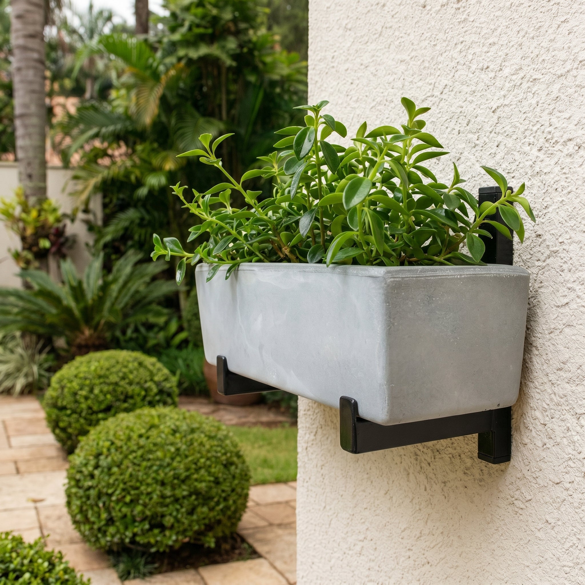 Suporte Jardim Vertical com Jardineira