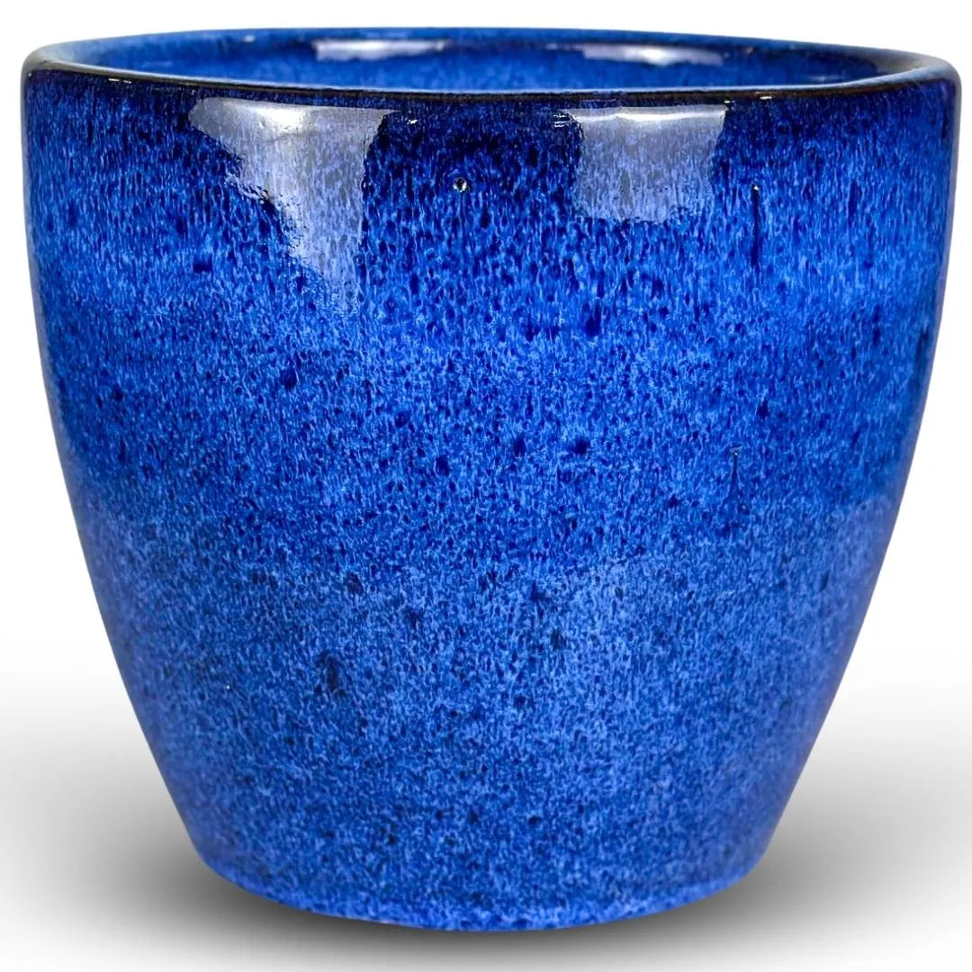 Vaso Cachepot de Cerâmica Esmaltado Brilhante