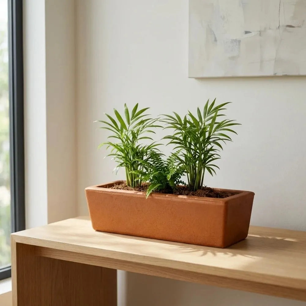 Jardineira Havana Retangular em Polietileno