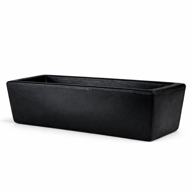 Jardineira Havana Retangular em Polietileno 37x15cm