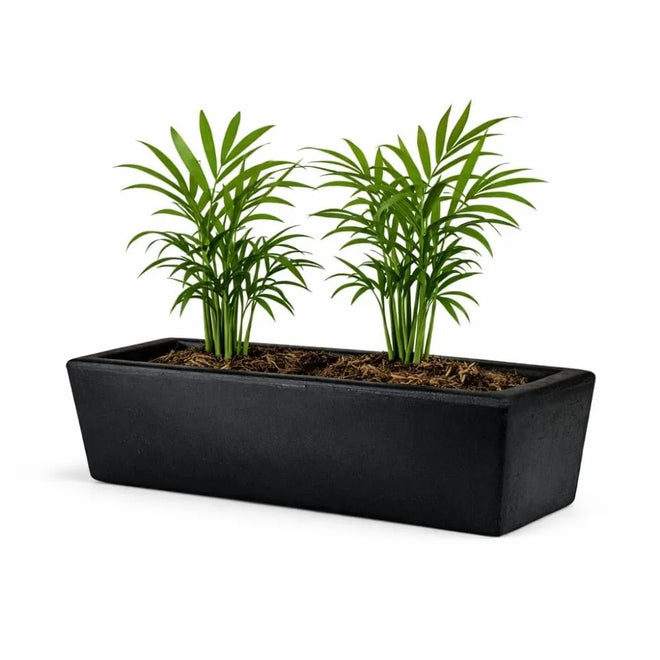 Jardineira Havana Retangular em Polietileno 37x15cm