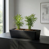 Jardineira Havana Retangular em Polietileno 37x15cm