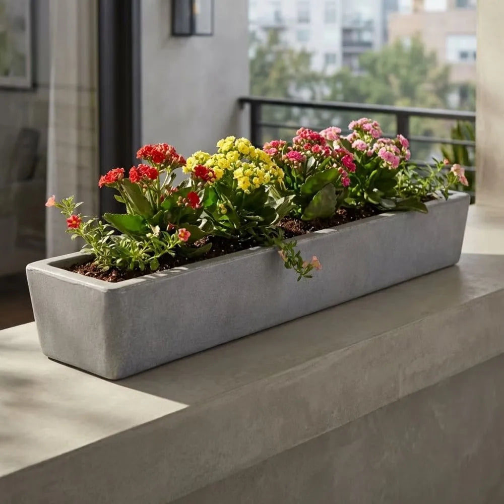 Jardineira Havana em Polietileno 80x15cm