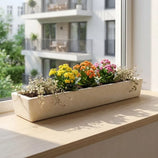 Jardineira Havana em Polietileno 80x15cm