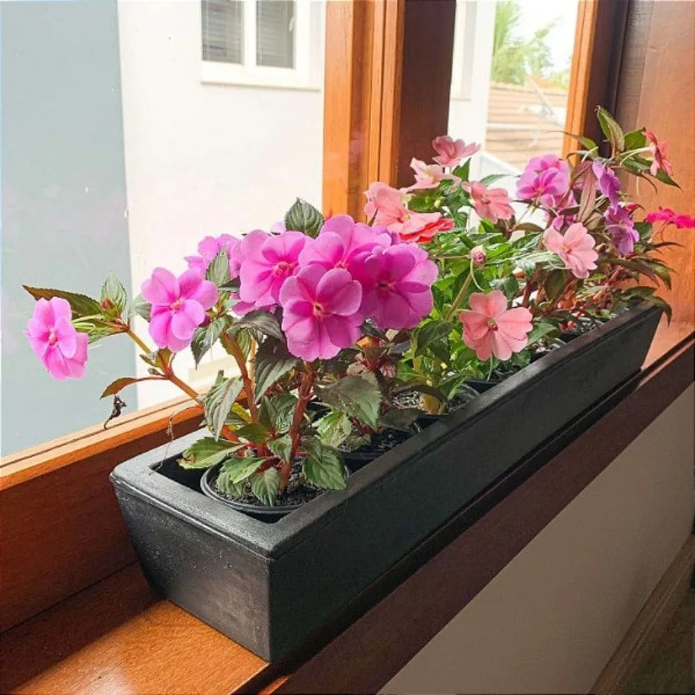 Jardineira Havana em Polietileno 80x15cm