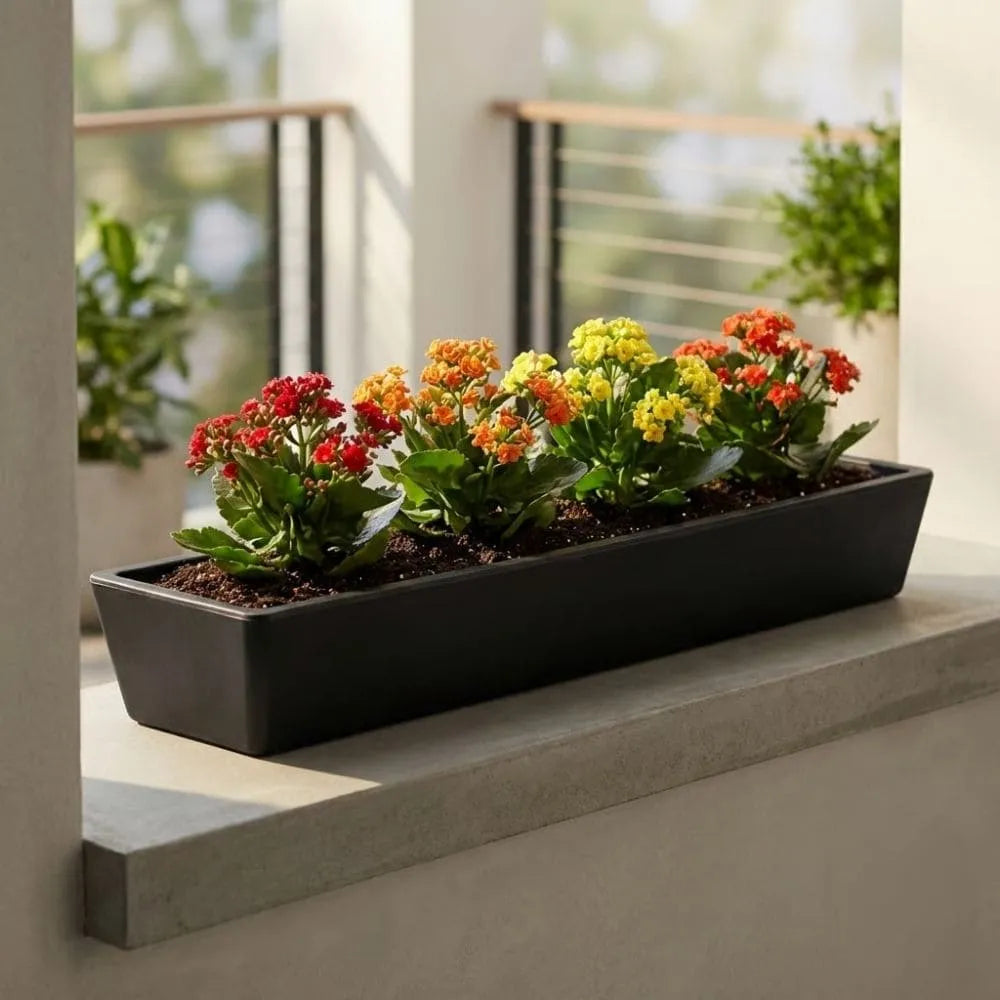 Jardineira Havana em Polietileno 80x15cm